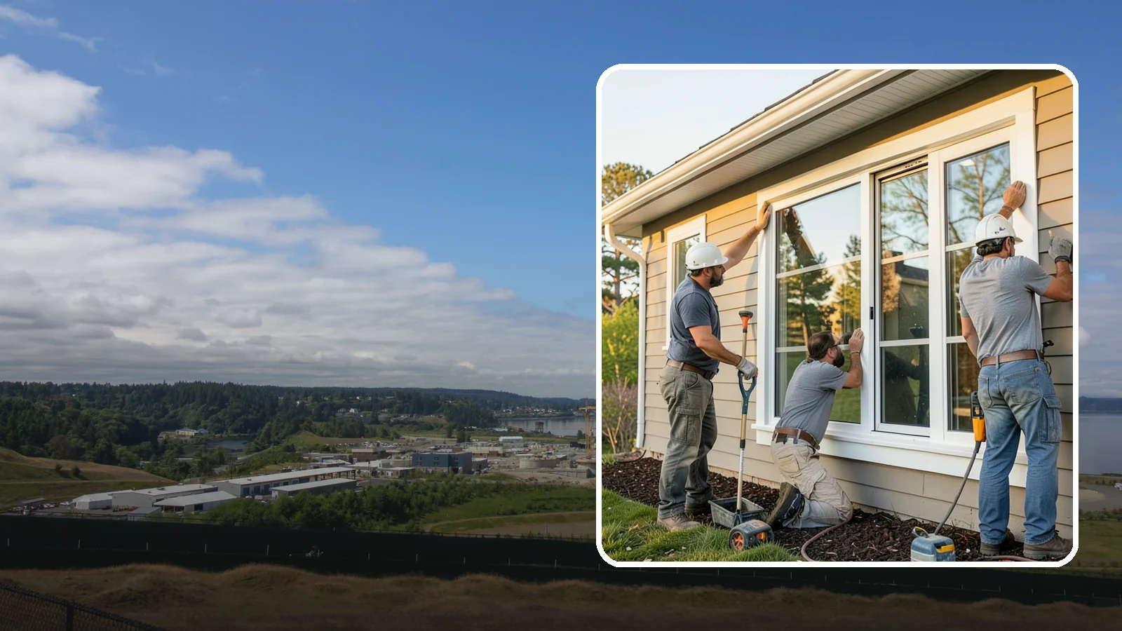 Window Replacement in University Place, Pierce County, WA - Swapping out aged, failing windows throughout your home for modern, weather-tight units suited to Puget Sound's damp climate.