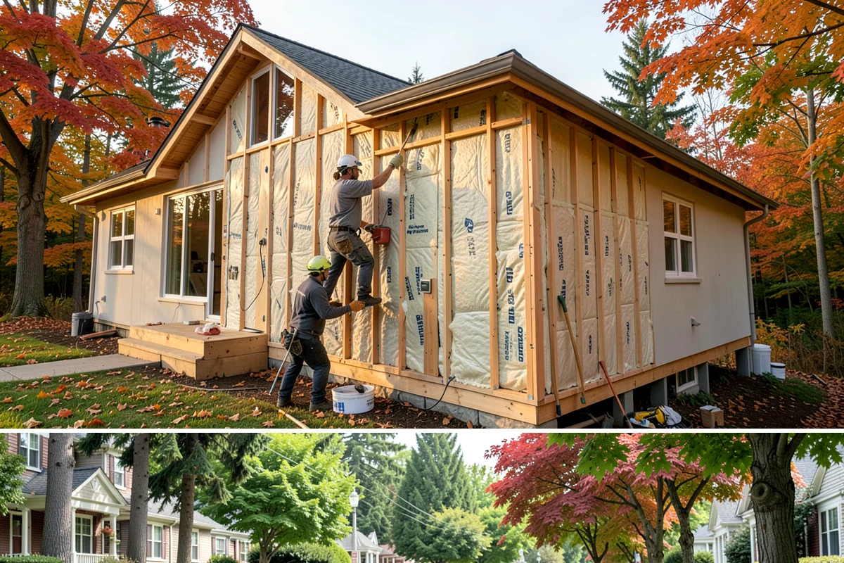 Window Seat Construction in Beaux Arts Village, King County, WA - Window seat construction is an interior project available throughout the year.