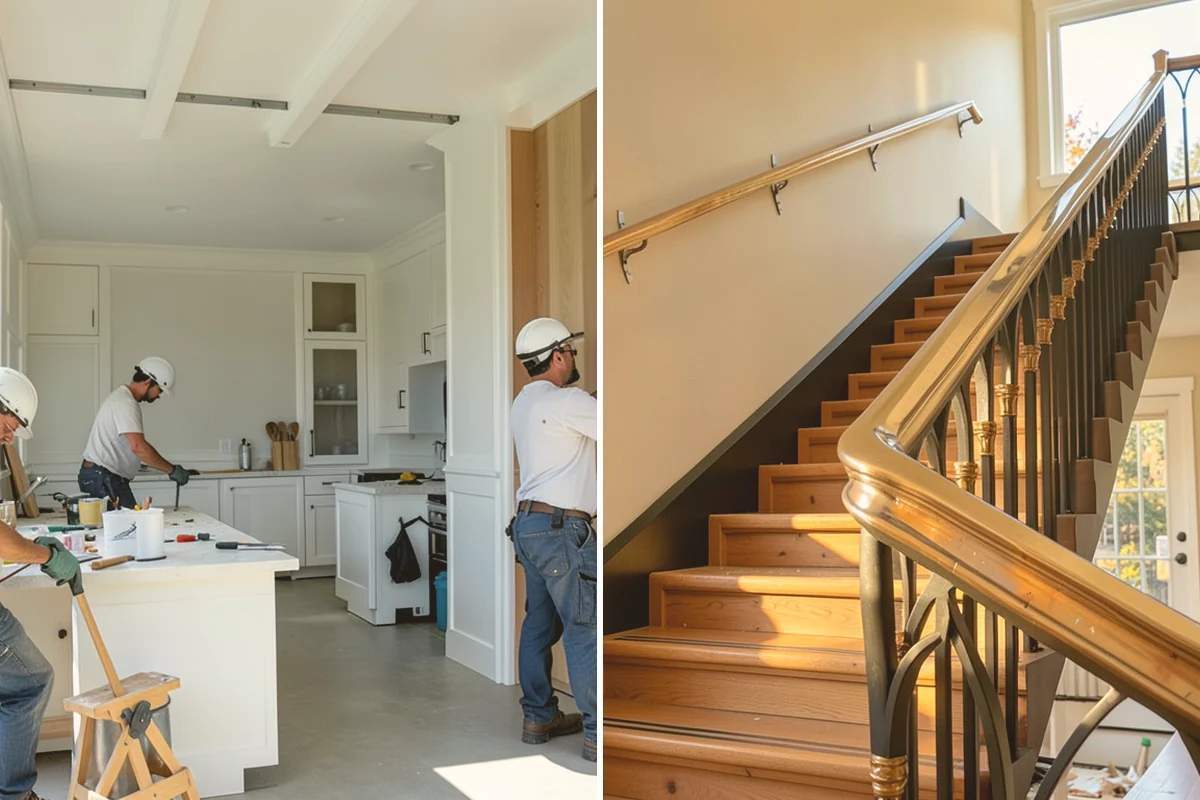 Window Seat Construction in Bellevue, King County, WA - Measure the window recess and plan seat height and storage