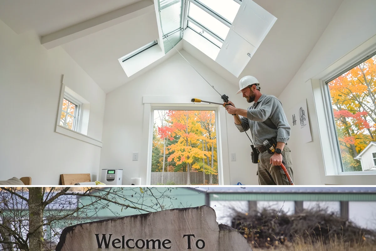 Window Seat Construction in Buckley, Pierce County, WA - Window seat construction is an interior project available throughout the year.