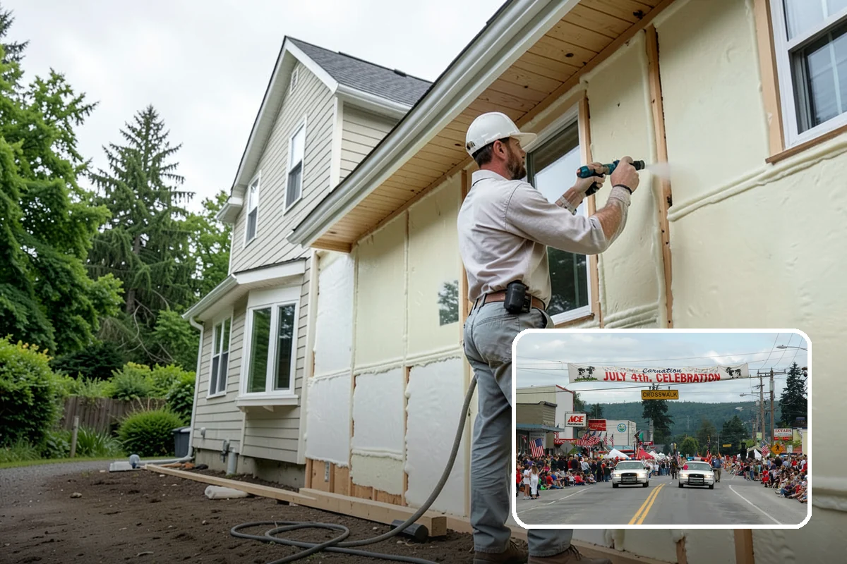Window Seat Construction in Carnation, King County, WA - A cozy reading and relaxation spot