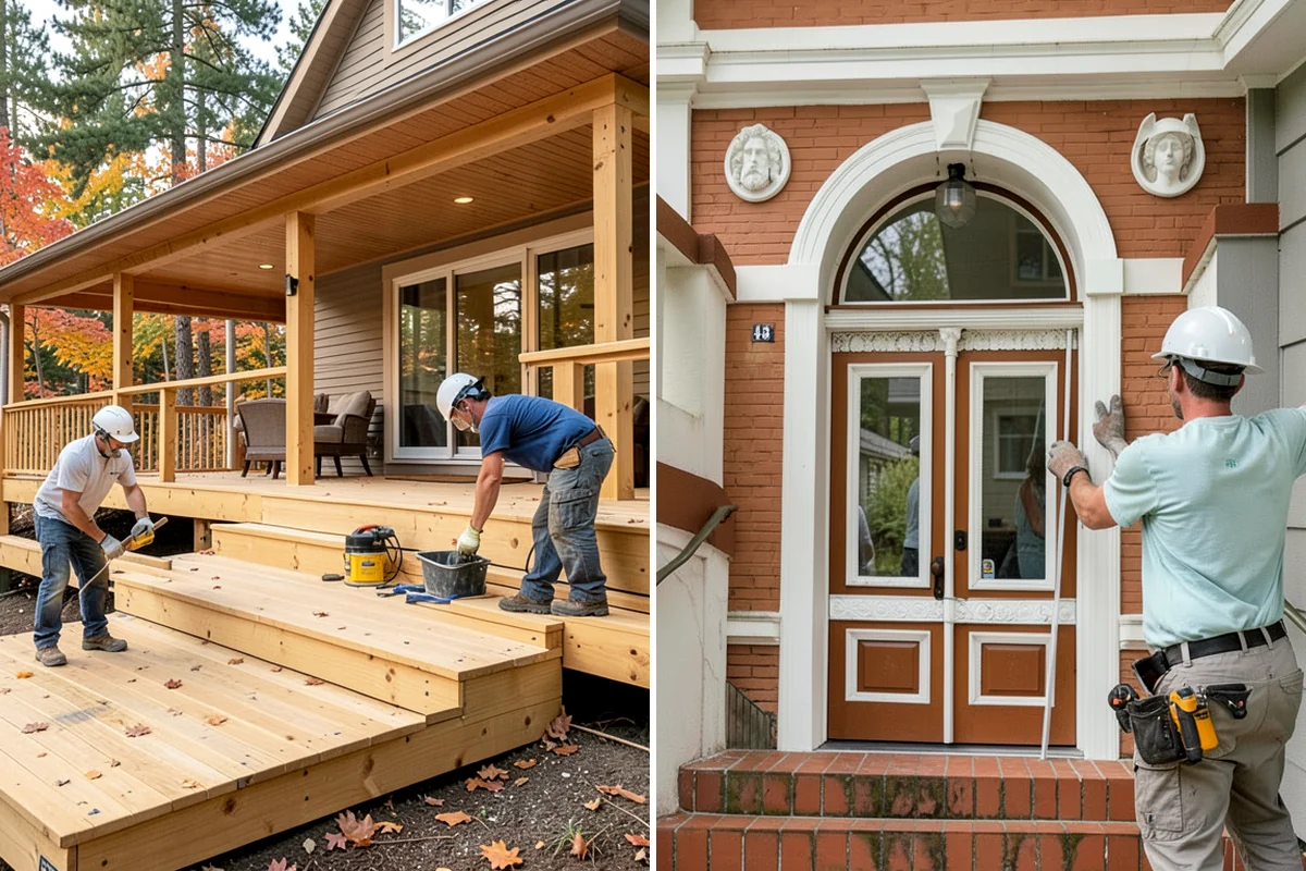 Window Seat Construction in Enumclaw, King County, WA - Measure the window recess and plan seat height and storage