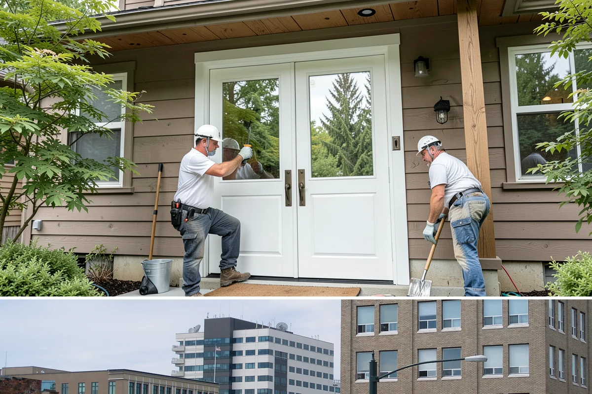 Window Seat Construction in Everett, Snohomish County, WA - Window seat construction is an interior project available throughout the year.