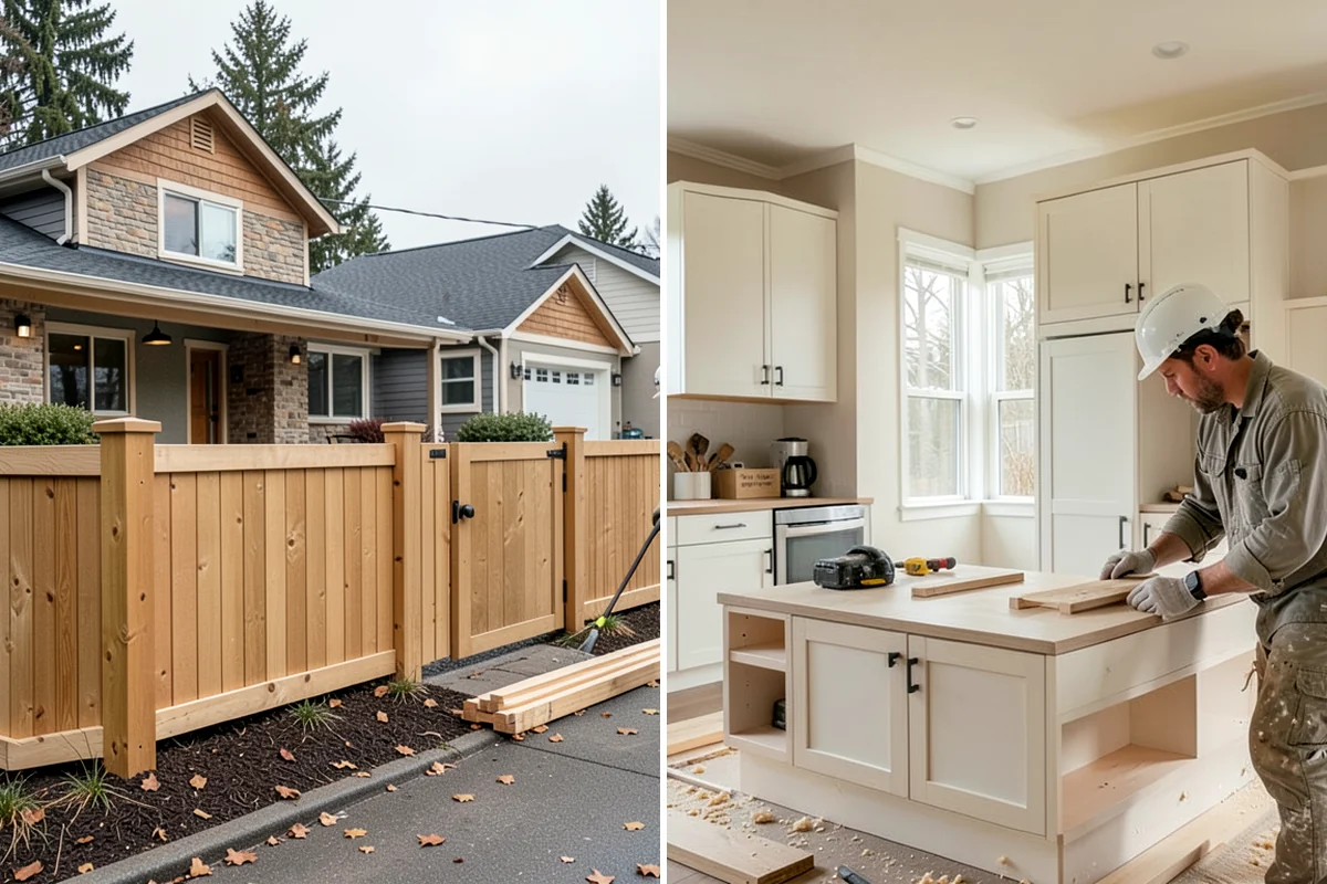 Window Seat Construction in Gig Harbor, Pierce County, WA - Measure the window recess and plan seat height and storage