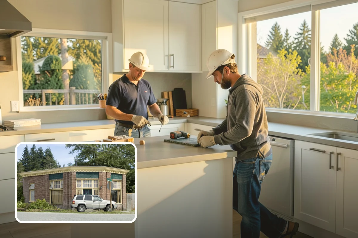 Window Seat Construction in Hamilton, Skagit County, WA - A cozy reading and relaxation spot