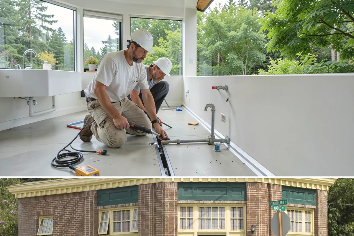 Window Seat Construction in Hamilton, Skagit County, WA - Window seat construction is an interior project available throughout the year.