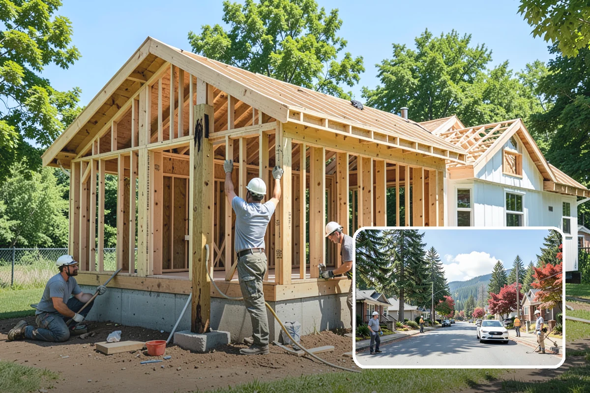 Window Seat Construction in Hunts Point, King County, WA - A cozy reading and relaxation spot