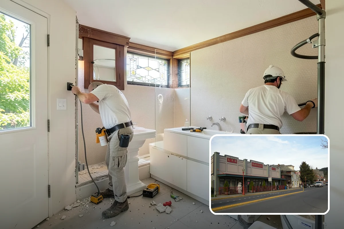 Window Seat Construction in Issaquah, King County, WA - A cozy reading and relaxation spot