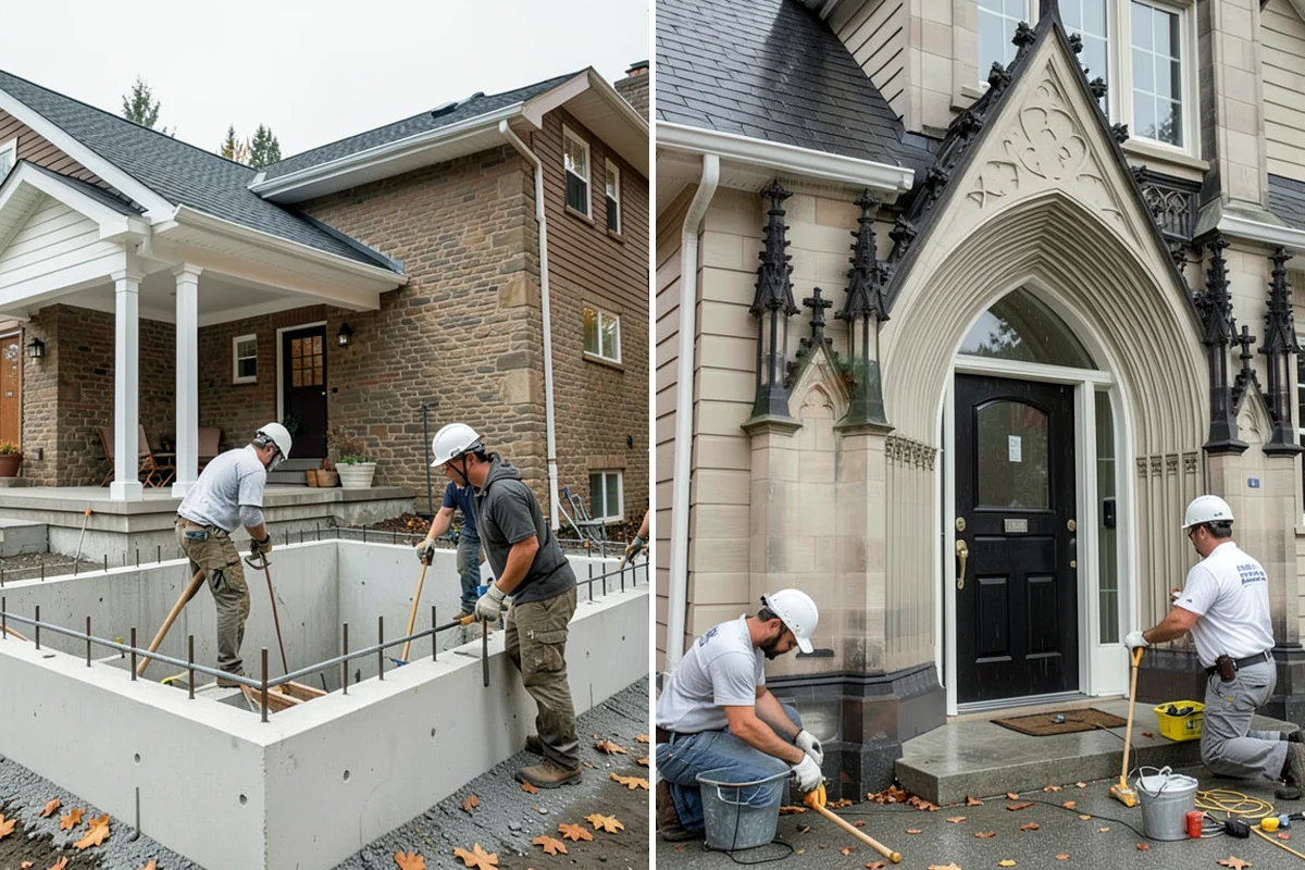 Window Seat Construction in Maple Valley, King County, WA - Measure the window recess and plan seat height and storage