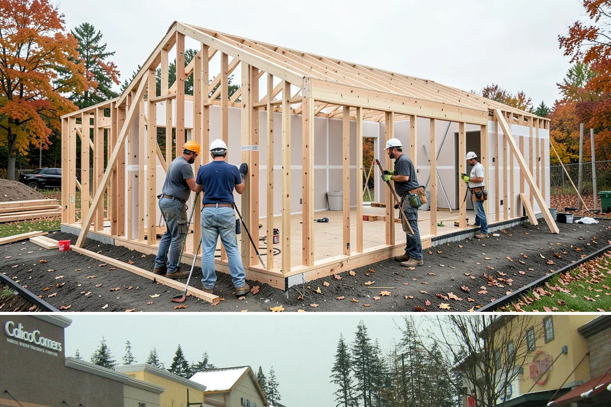 Window Seat Construction in Mill Creek, Snohomish County, WA - Window seat construction is an interior project available throughout the year.