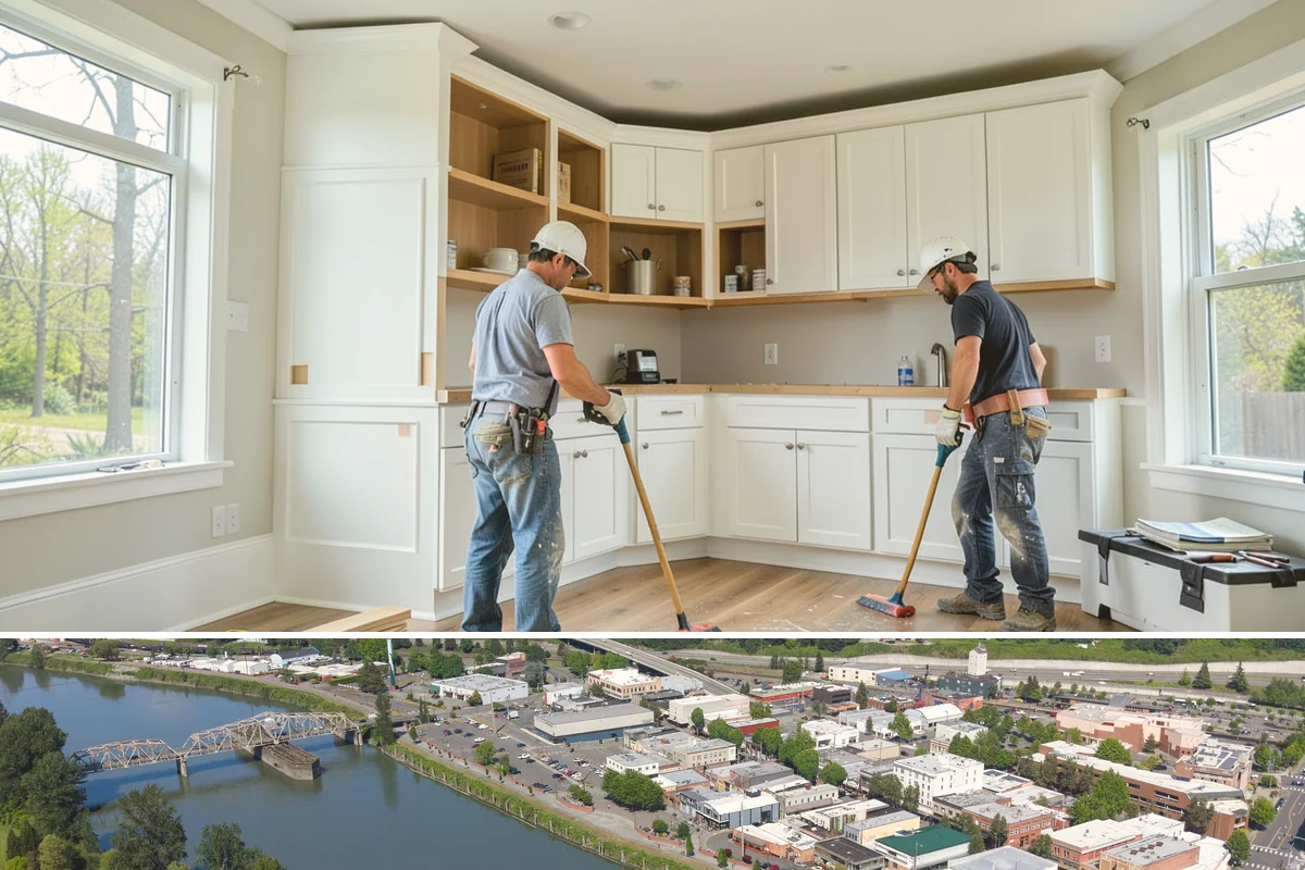 Window Seat Construction in Mount Vernon, Skagit County, WA - Window seat construction is an interior project available throughout the year.