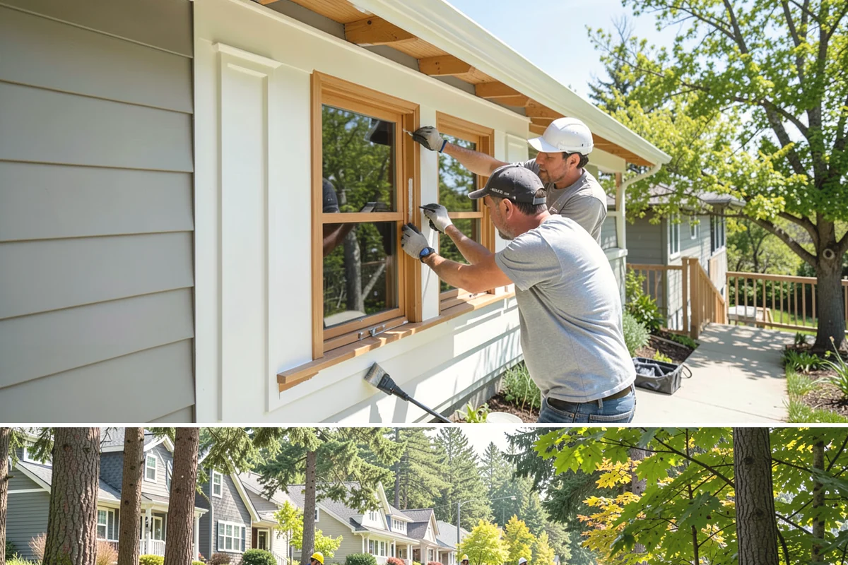 Window Seat Construction in Normandy Park, King County, WA - Window seat construction is an interior project available throughout the year.