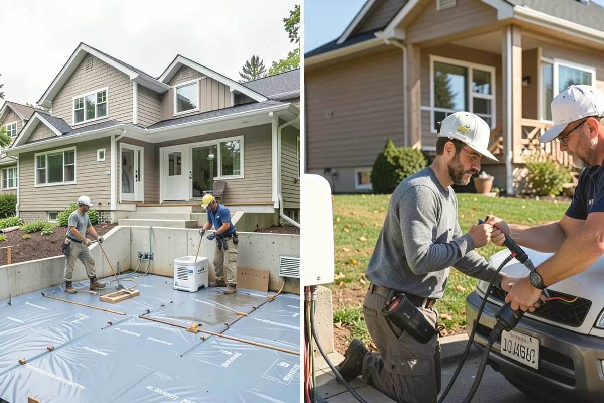 Window Seat Construction in North Bend, King County, WA - Measure the window recess and plan seat height and storage
