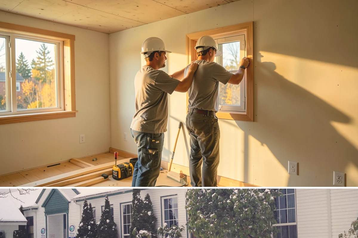 Window Seat Construction in Pacific, King County, WA - Window seat construction is an interior project available throughout the year.