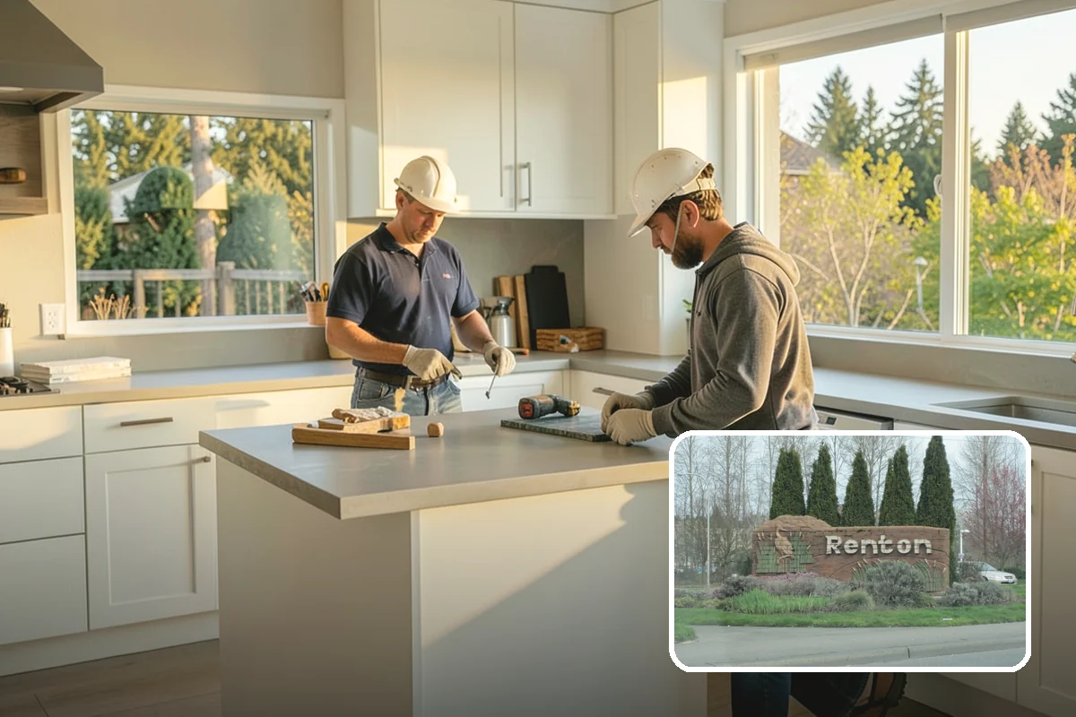 Window Seat Construction in Renton, King County, WA - A cozy reading and relaxation spot