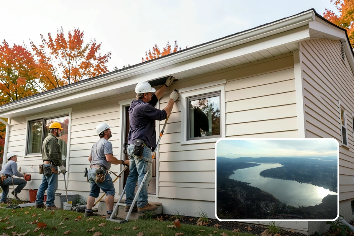 Window Seat Construction in Sammamish, King County, WA - A cozy reading and relaxation spot