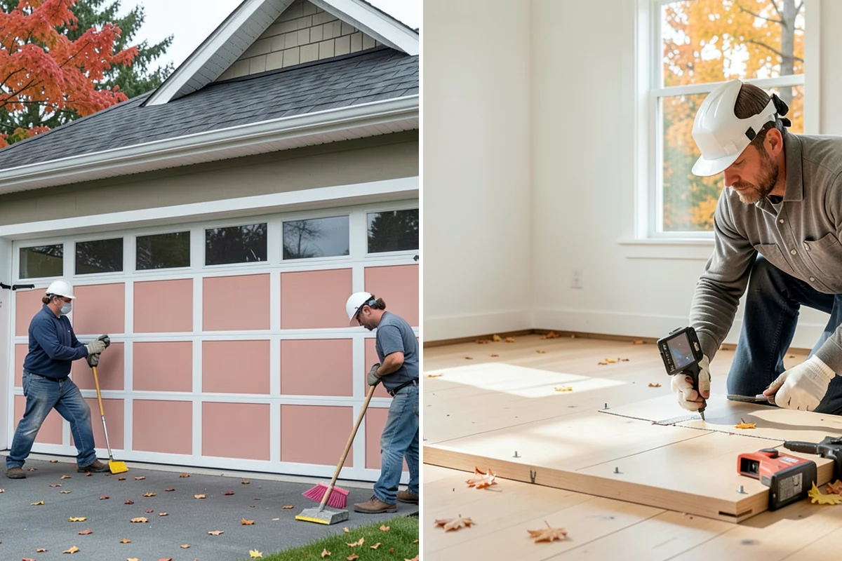 Window Seat Construction in SeaTac, King County, WA - Measure the window recess and plan seat height and storage