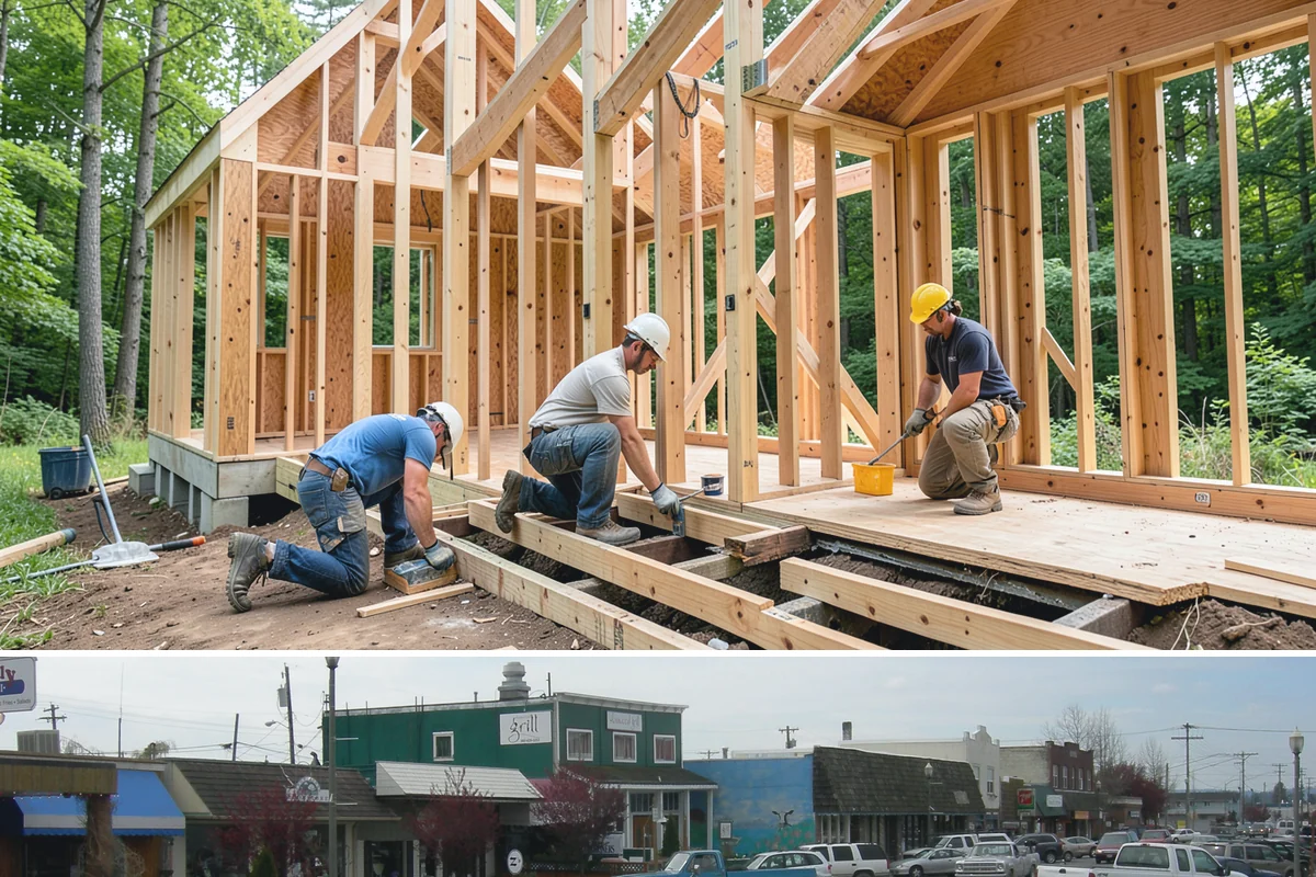 Window Seat Construction in Stanwood, Snohomish County, WA - Window seat construction is an interior project available throughout the year.