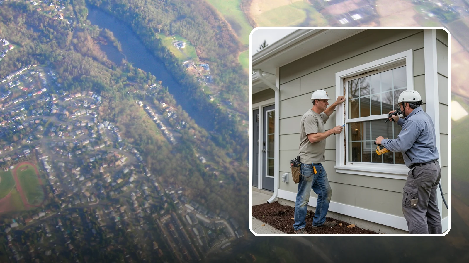 Window Trim Replacement in Algona, King County, WA - Replacing worn or rotted window trim and casing to restore clean lines and protect against moisture intrusion.