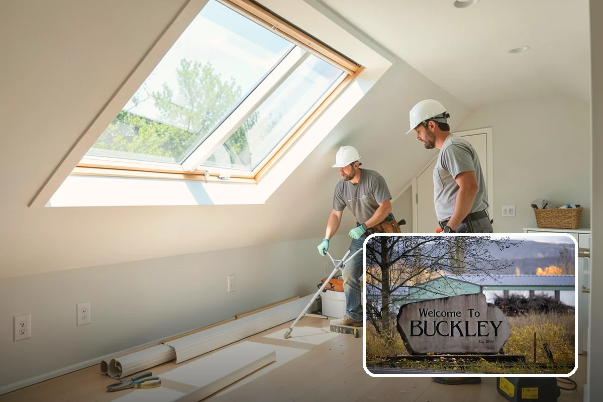 Window Trim Replacement in Buckley, Pierce County, WA - Restored clean, finished window appearance