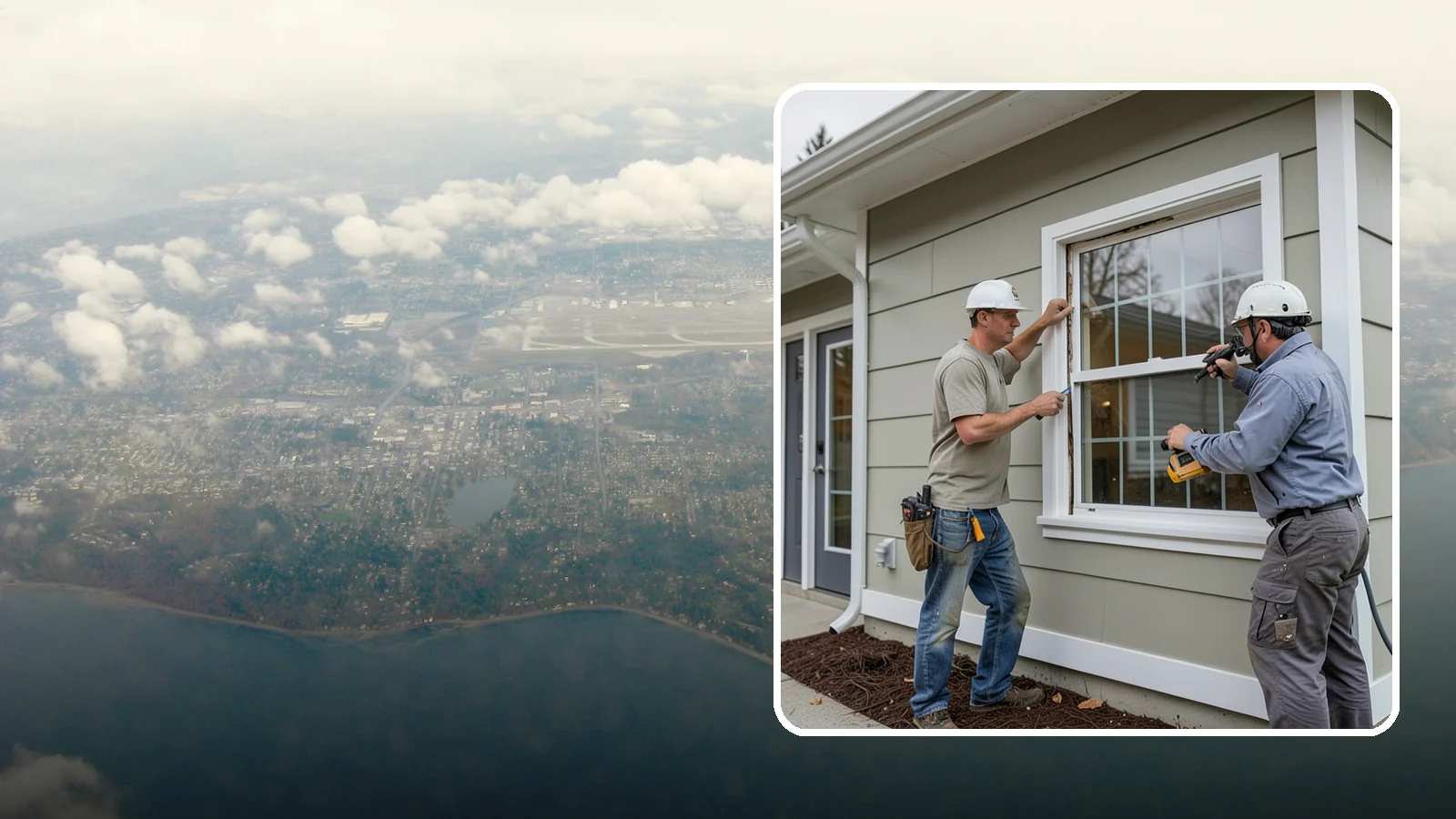 Window Trim Replacement in Burien, King County, WA - Replacing worn or rotted window trim and casing to restore clean lines and protect against moisture intrusion.