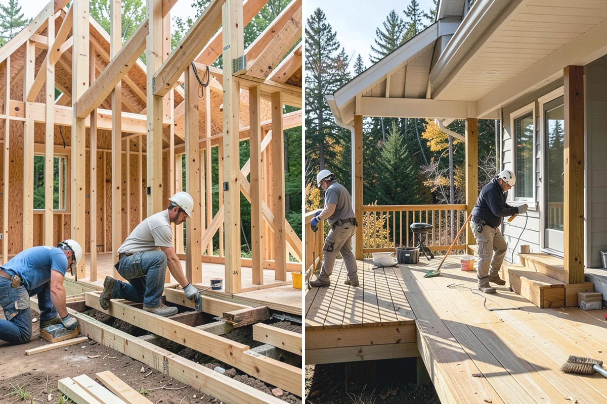 Window Trim Replacement in Coupeville, Island County, WA - Remove old trim and inspect for moisture damage