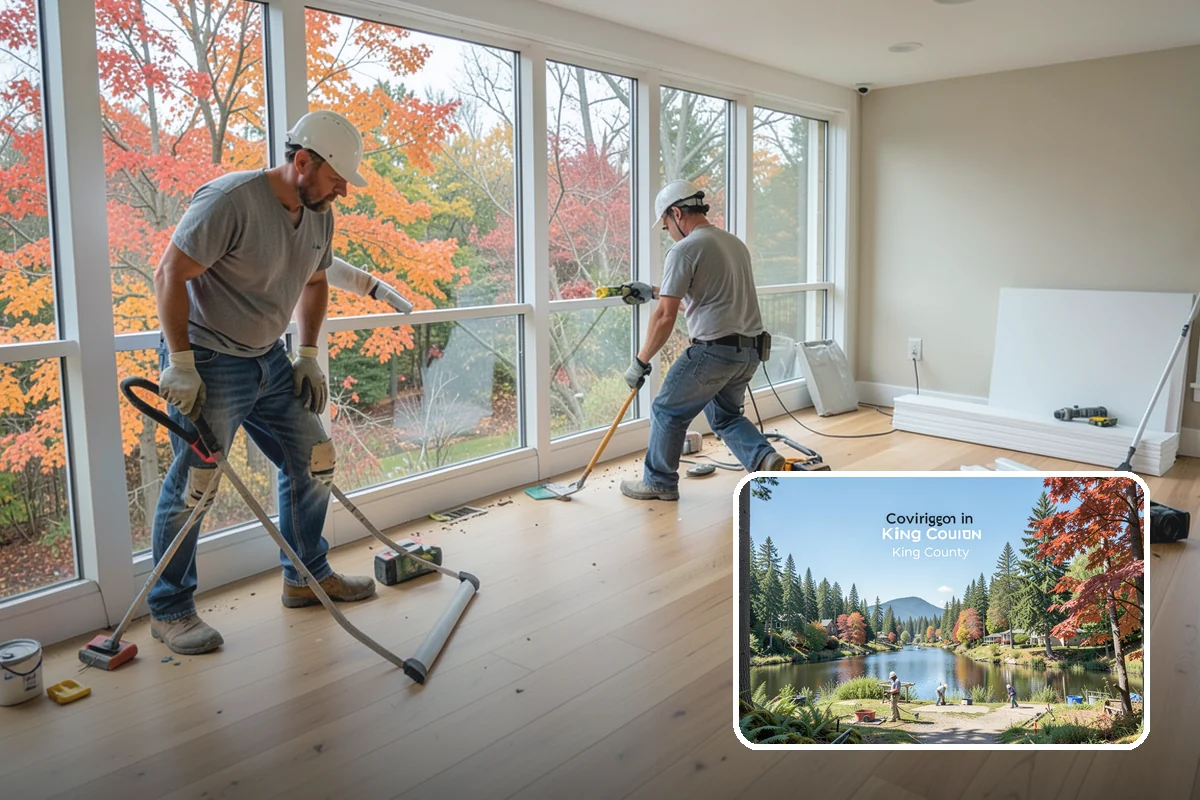 Window Trim Replacement in Covington, King County, WA - Restored clean, finished window appearance