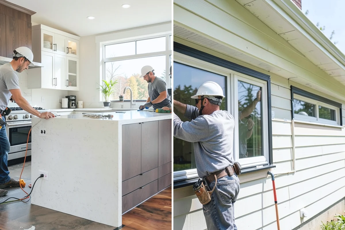 Window Trim Replacement in Darrington, Snohomish County, WA - Remove old trim and inspect for moisture damage