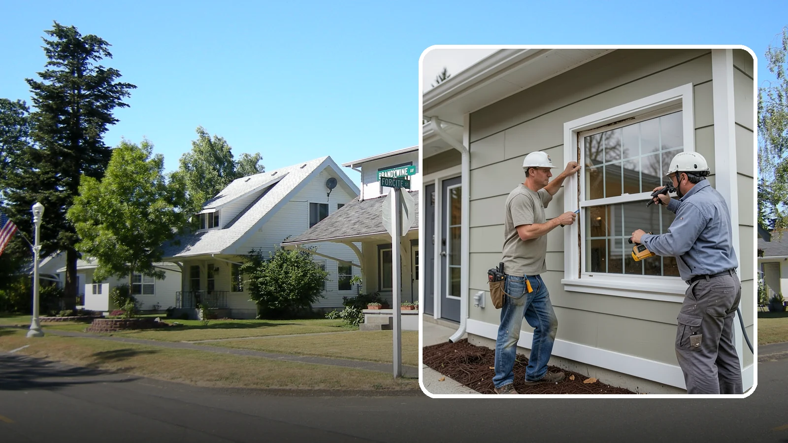 Window Trim Replacement in DuPont, Pierce County, WA - Replacing worn or rotted window trim and casing to restore clean lines and protect against moisture intrusion.