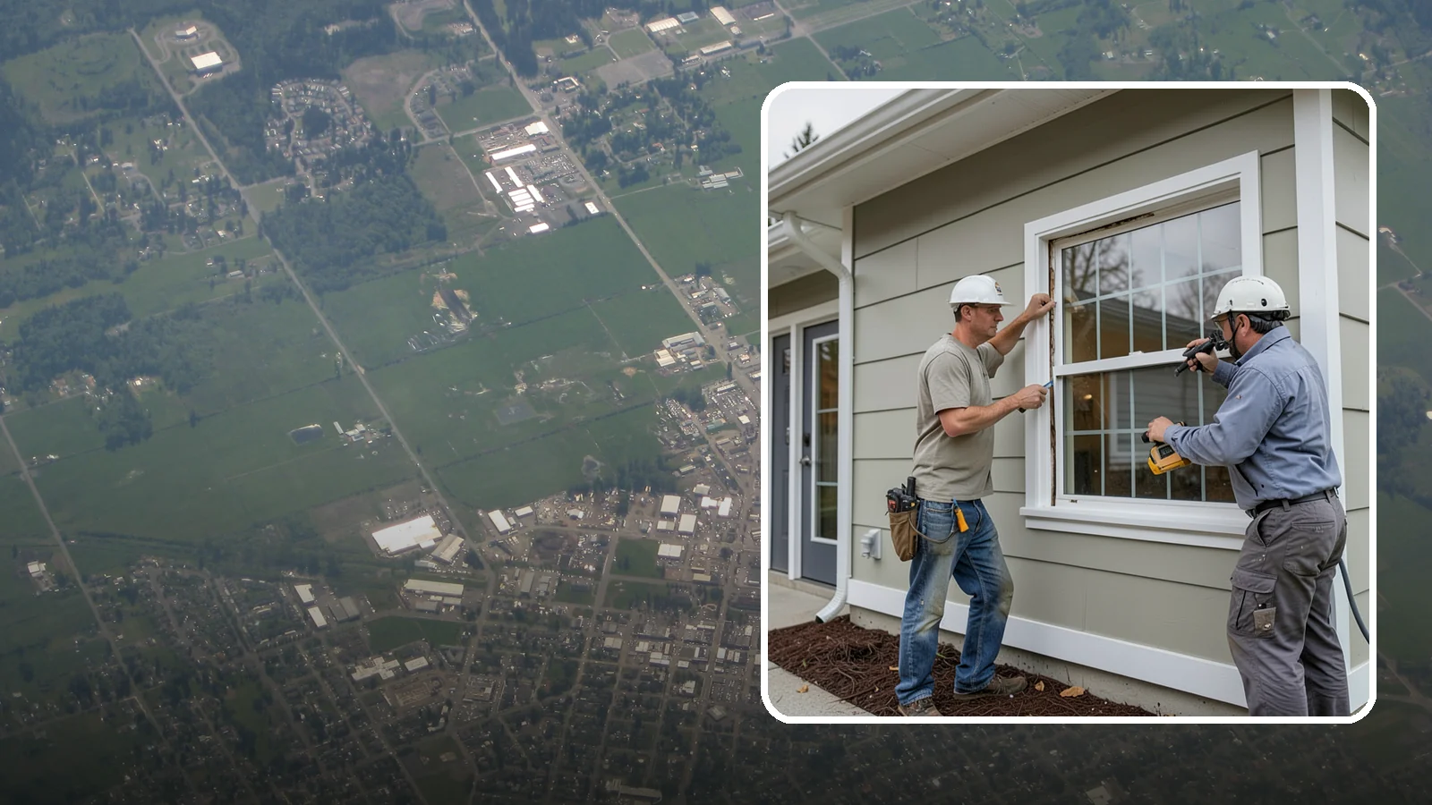 Window Trim Replacement in Enumclaw, King County, WA - Replacing worn or rotted window trim and casing to restore clean lines and protect against moisture intrusion.