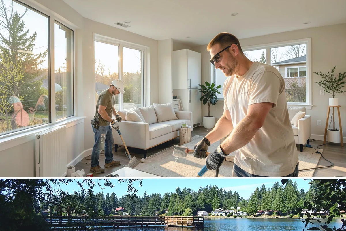 Window Trim Replacement in Federal Way, King County, WA - Exterior trim replacement and sealing are best scheduled during dry weather so caulk and paint cure properly.