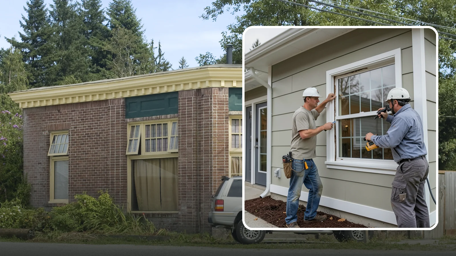 Window Trim Replacement in Hamilton, Skagit County, WA - Replacing worn or rotted window trim and casing to restore clean lines and protect against moisture intrusion.