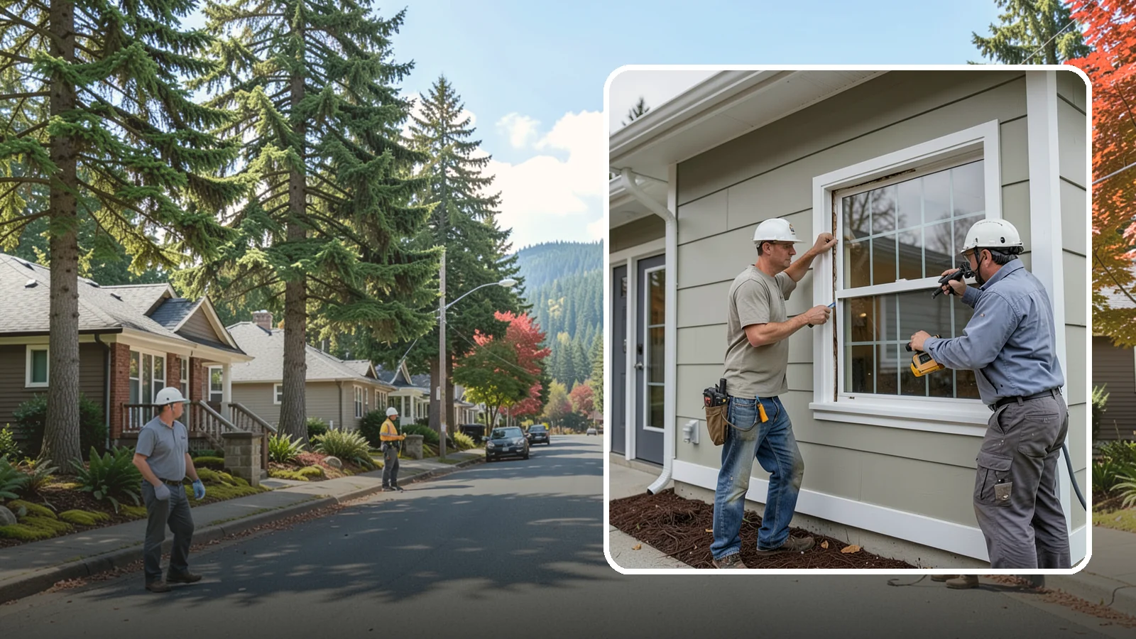 Window Trim Replacement in Hunts Point, King County, WA - Replacing worn or rotted window trim and casing to restore clean lines and protect against moisture intrusion.