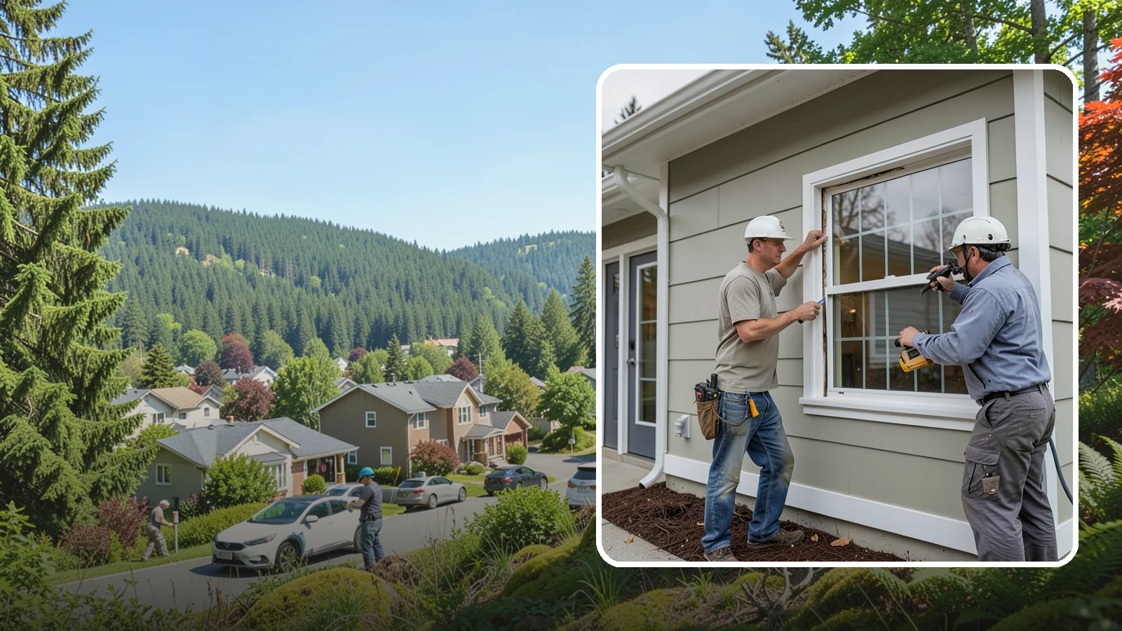 Window Trim Replacement in Index, Snohomish County, WA - Replacing worn or rotted window trim and casing to restore clean lines and protect against moisture intrusion.