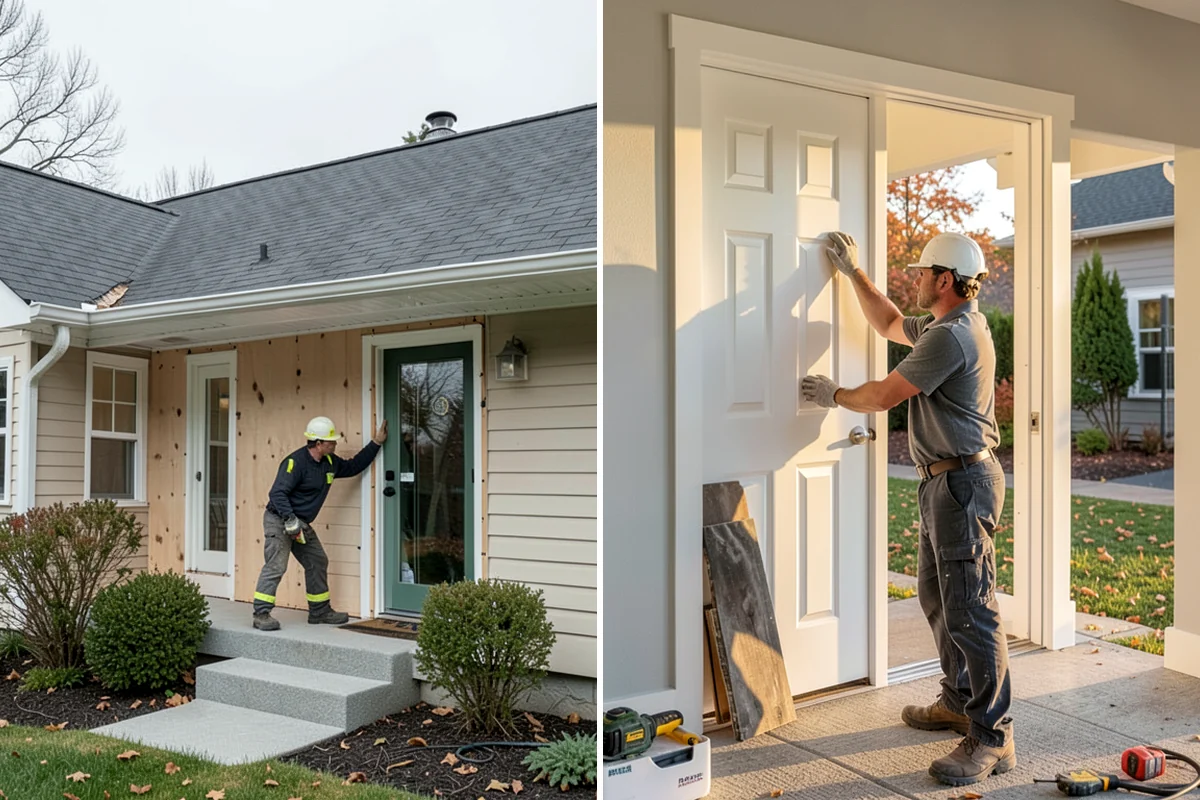 Window Trim Replacement in Kenmore, King County, WA - Remove old trim and inspect for moisture damage