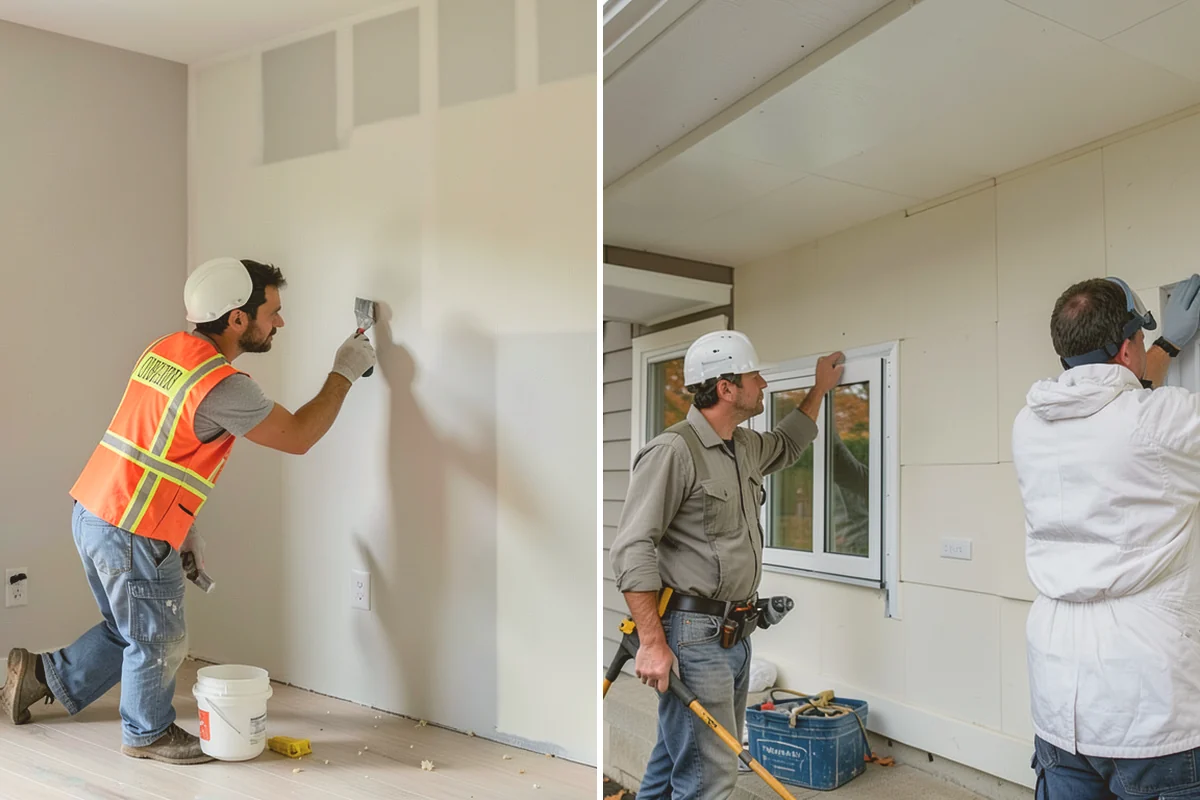 Window Trim Replacement in Kent, King County, WA - Remove old trim and inspect for moisture damage