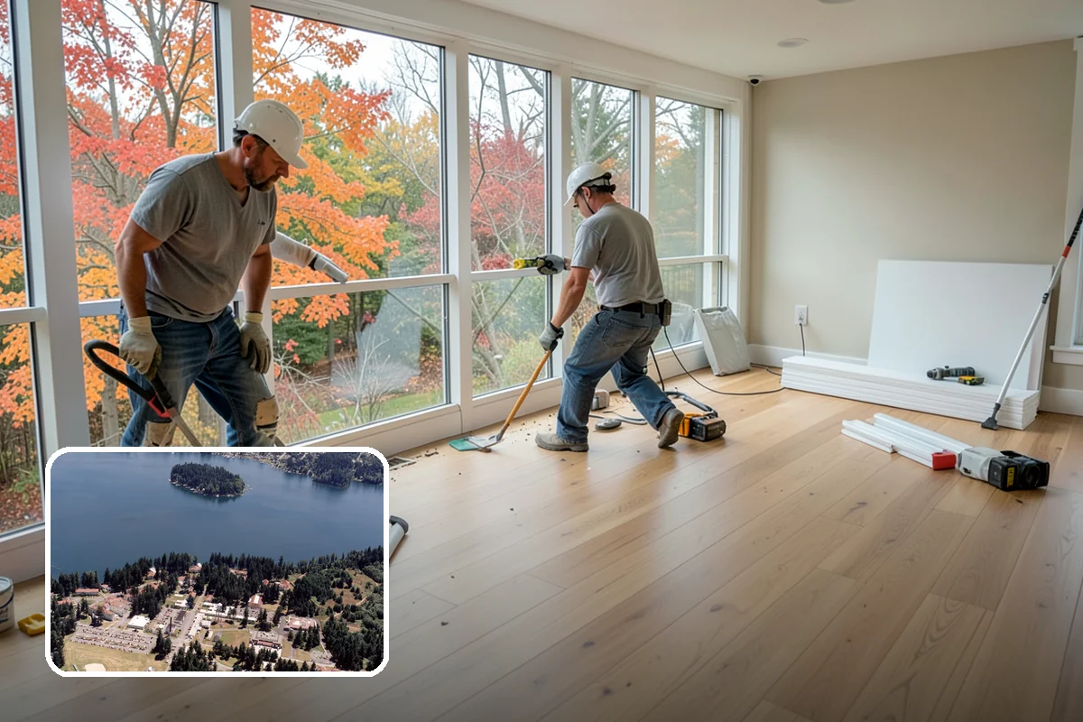 Window Trim Replacement in Lakewood, Pierce County, WA - Restored clean, finished window appearance