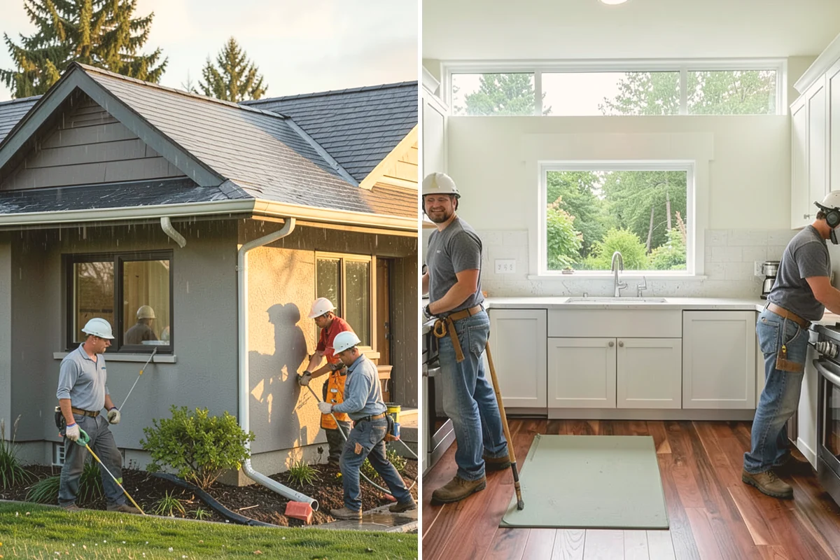 Window Trim Replacement in Langley, Island County, WA - Remove old trim and inspect for moisture damage