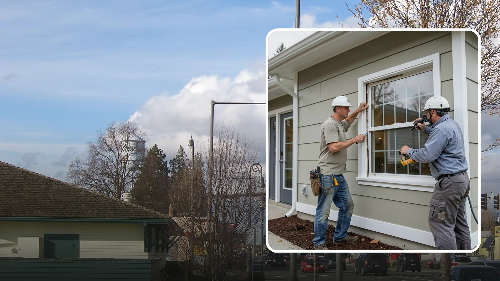 Window Trim Replacement in Marysville, Snohomish County, WA - Replacing worn or rotted window trim and casing to restore clean lines and protect against moisture intrusion.