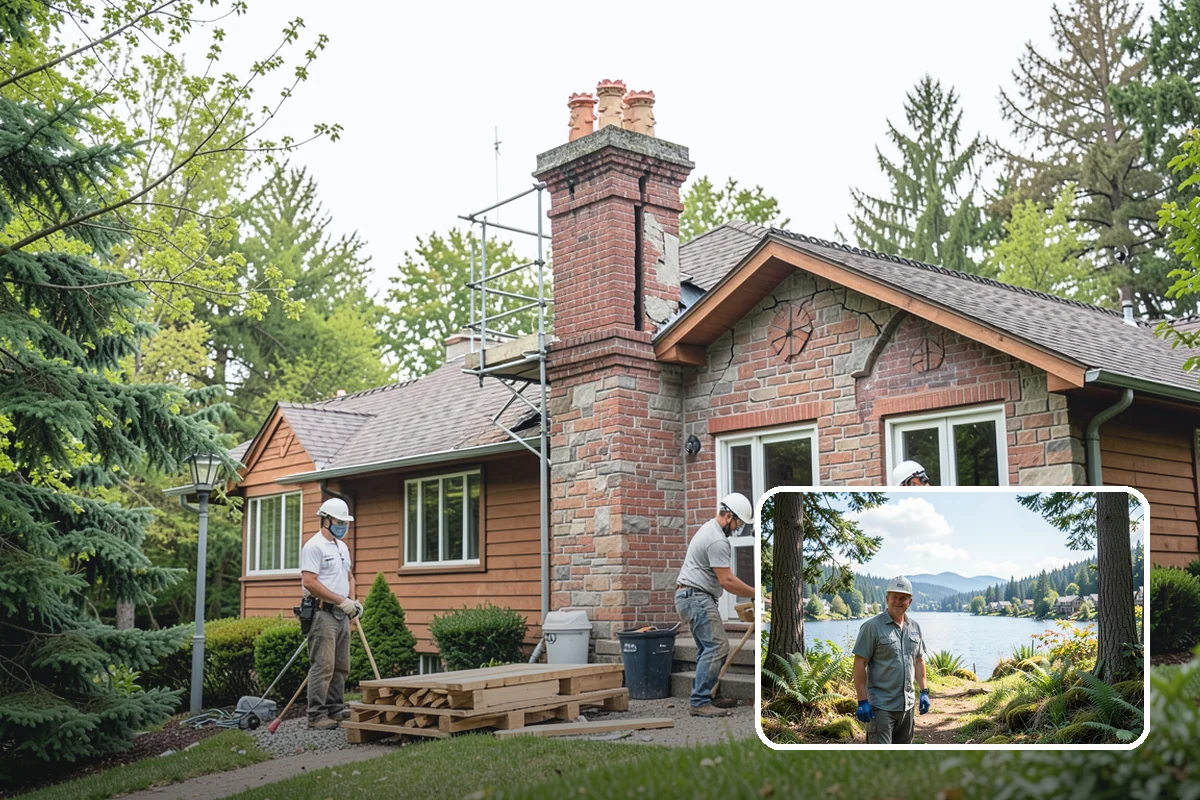Window Trim Replacement in Milton, King County, WA - Restored clean, finished window appearance