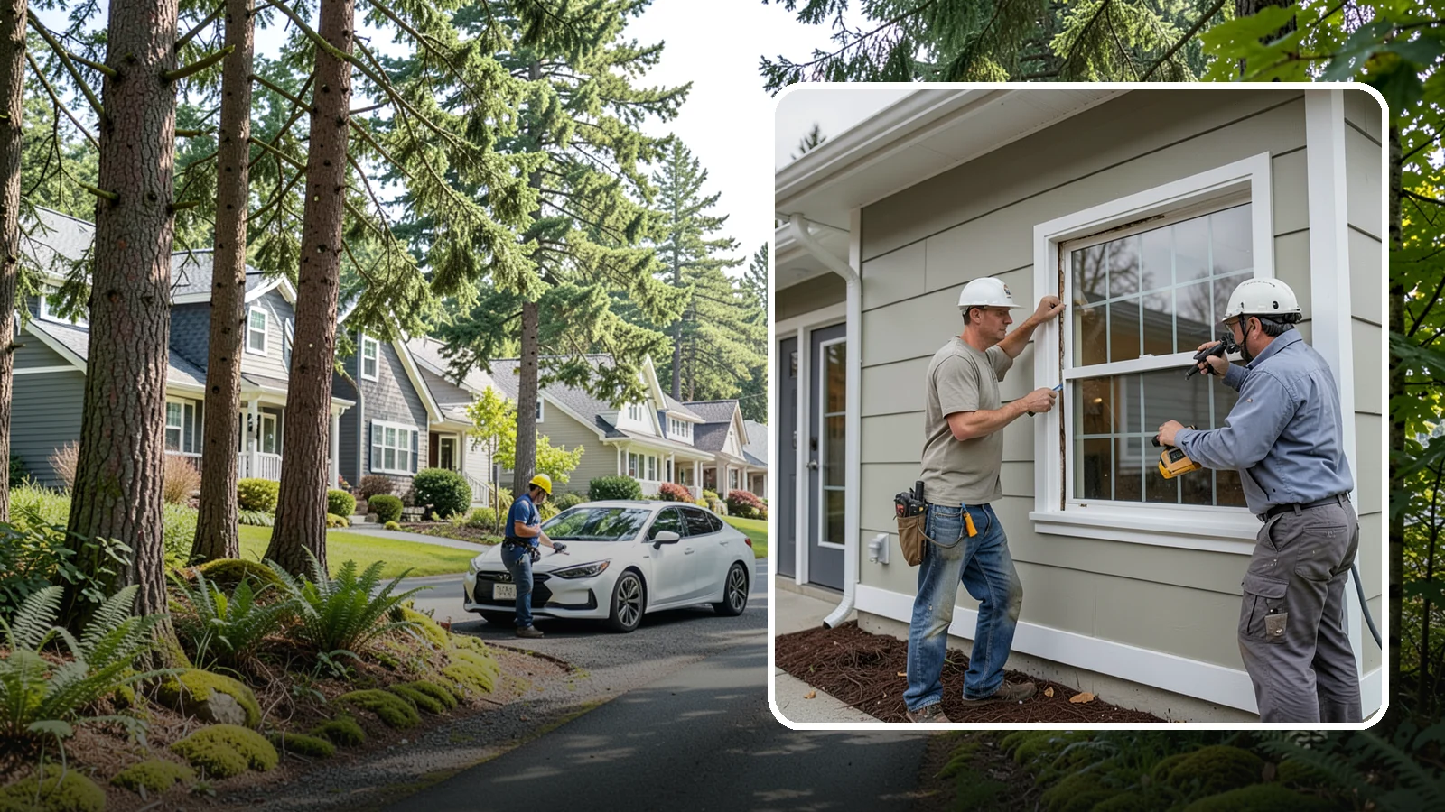 Window Trim Replacement in Normandy Park, King County, WA - Replacing worn or rotted window trim and casing to restore clean lines and protect against moisture intrusion.