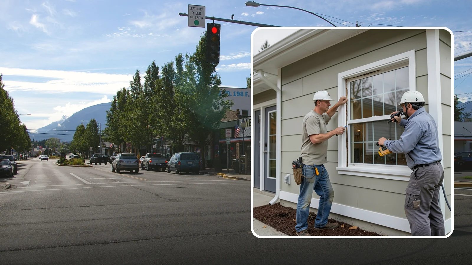 Window Trim Replacement in North Bend, King County, WA - Replacing worn or rotted window trim and casing to restore clean lines and protect against moisture intrusion.