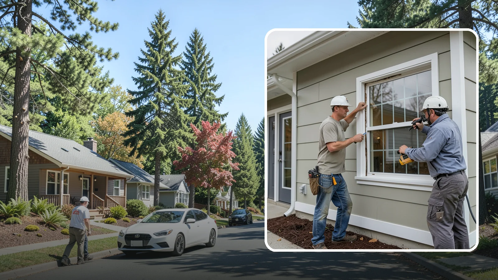 Window Trim Replacement in Orting, Pierce County, WA - Replacing worn or rotted window trim and casing to restore clean lines and protect against moisture intrusion.