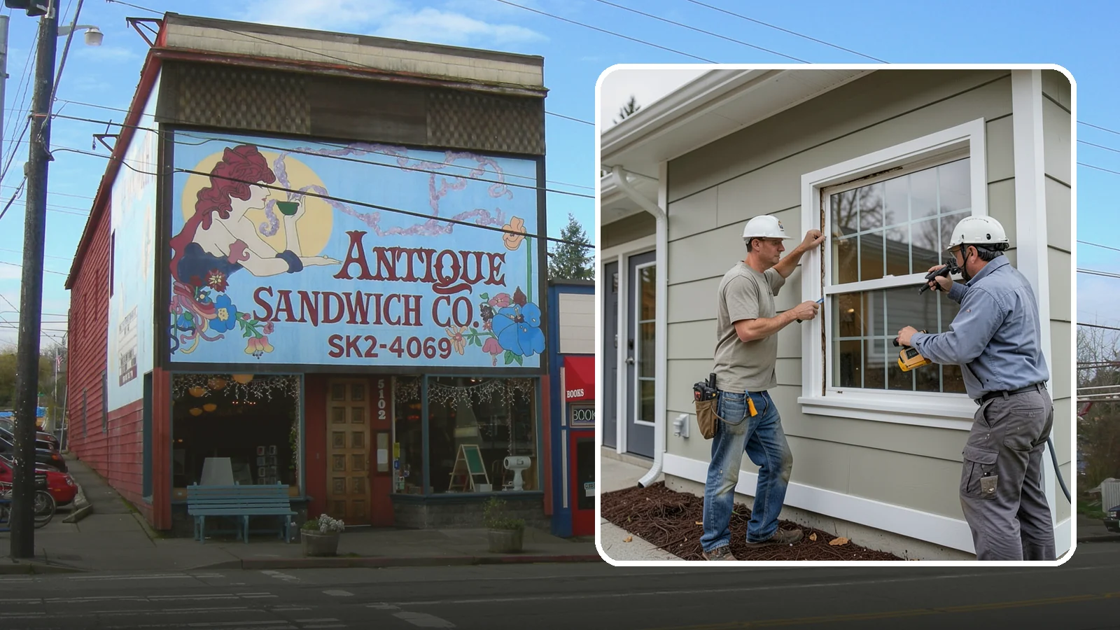 Window Trim Replacement in Ruston, Pierce County, WA - Replacing worn or rotted window trim and casing to restore clean lines and protect against moisture intrusion.