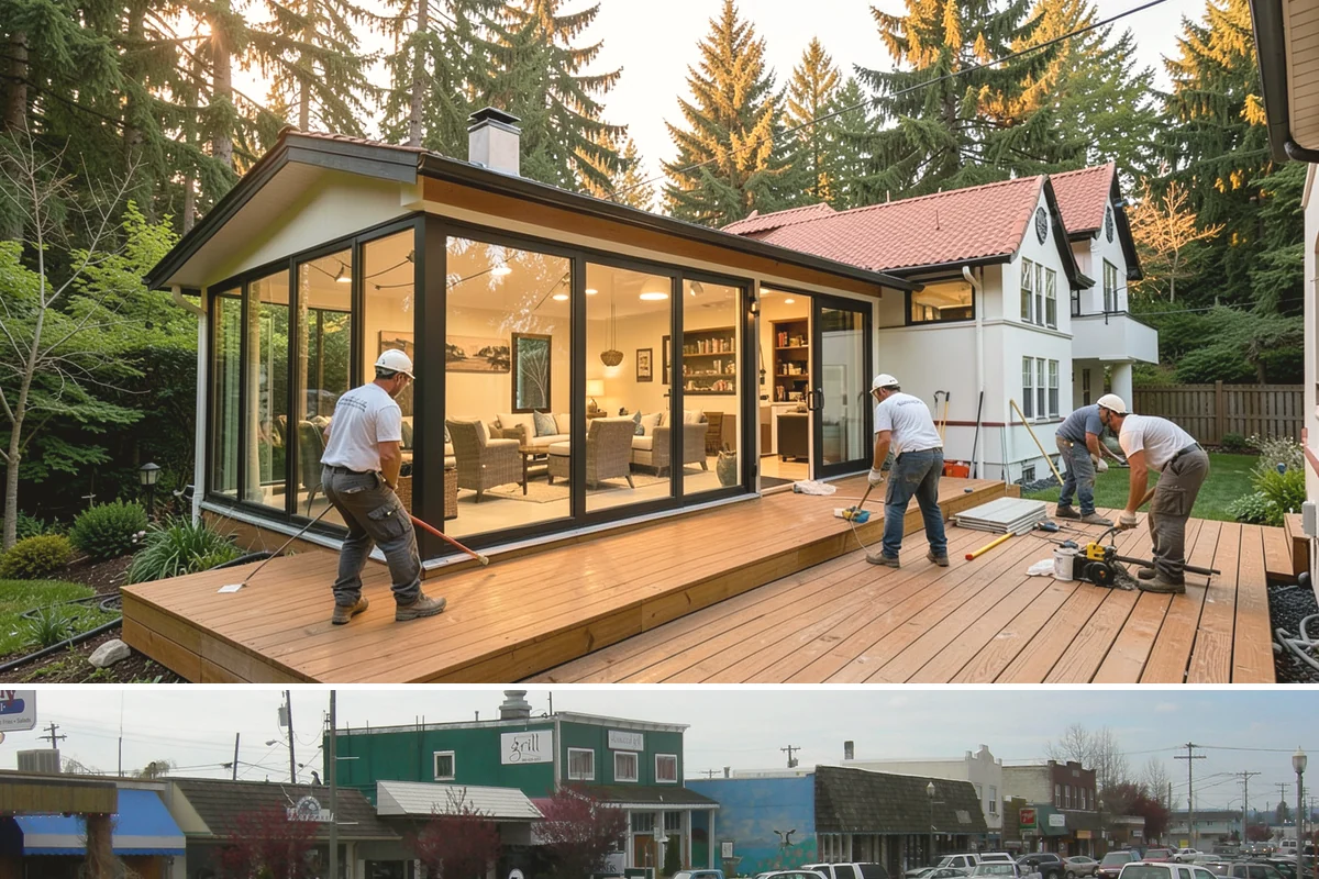 Window Trim Replacement in Stanwood, Snohomish County, WA - Exterior trim replacement and sealing are best scheduled during dry weather so caulk and paint cure properly.