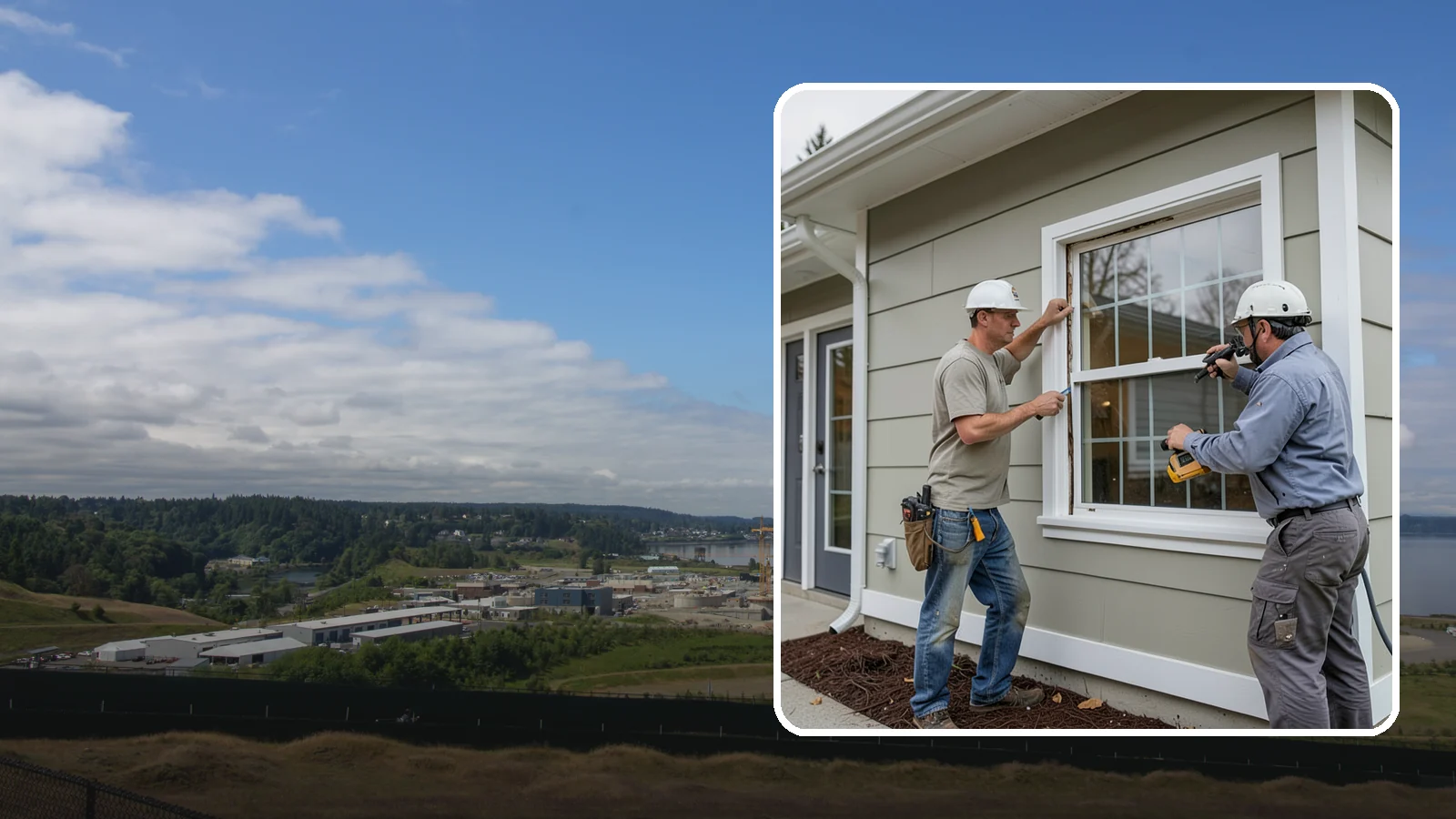 Window Trim Replacement in University Place, Pierce County, WA - Replacing worn or rotted window trim and casing to restore clean lines and protect against moisture intrusion.