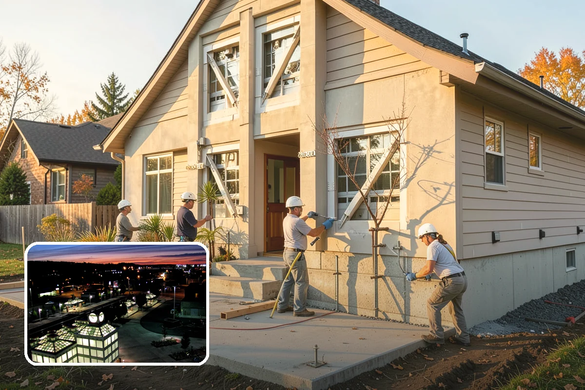Window Well Installation in Auburn, King County, WA - Retains soil and prevents collapse around windows