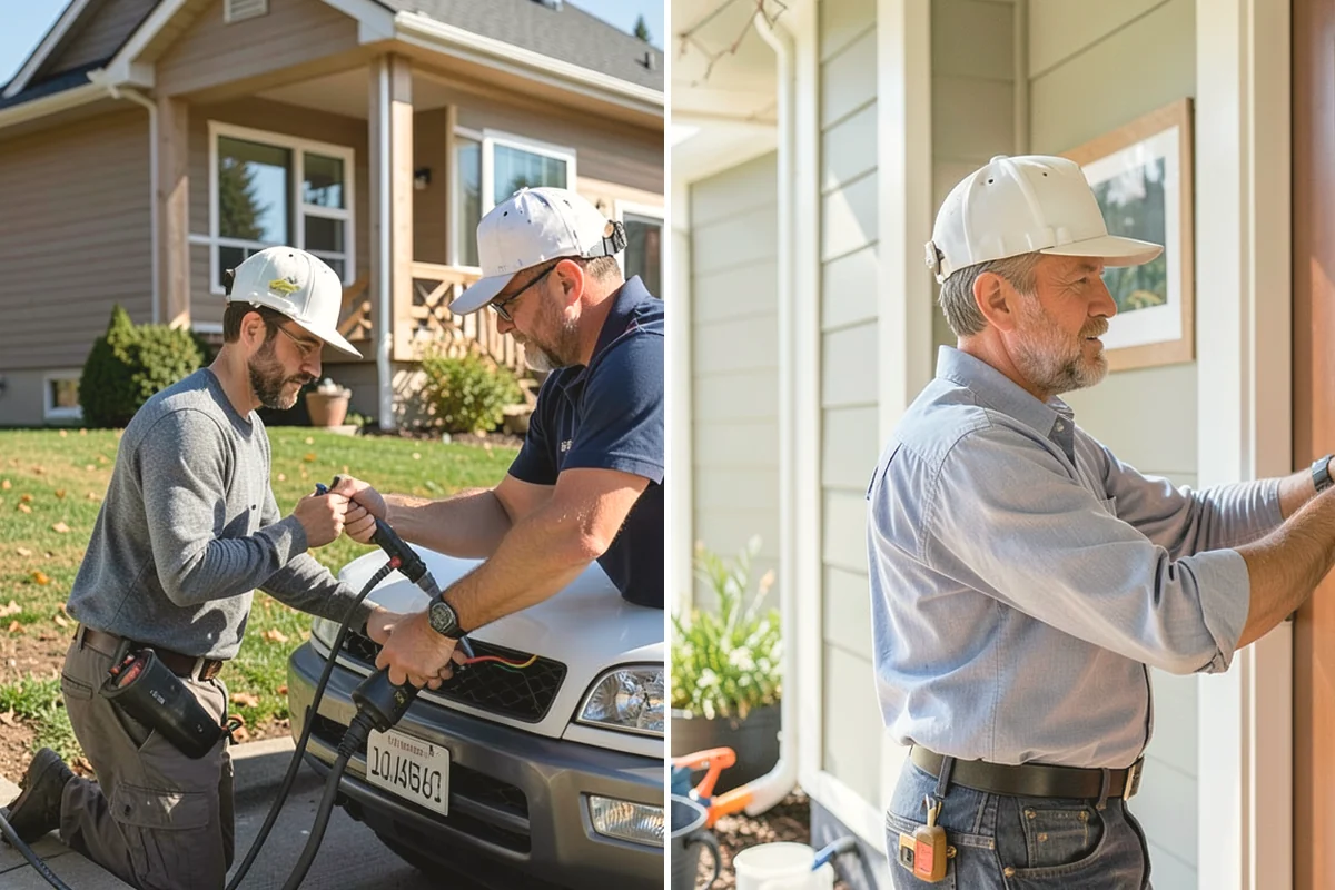 Window Well Installation in Burien, King County, WA - Excavate around the below-grade window opening