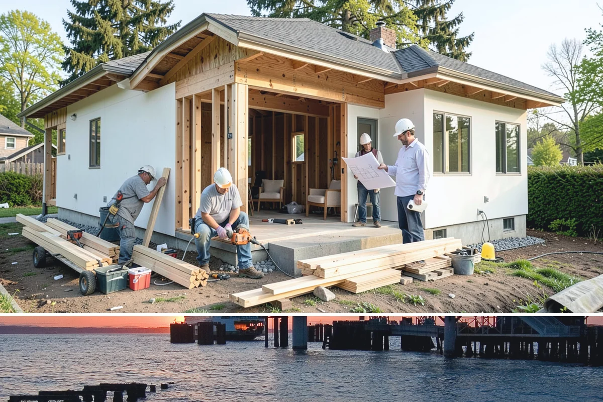 Window Well Installation in Edmonds, Snohomish County, WA - Window well excavation and drainage work go best in drier months when soil is stable and groundwater is low.