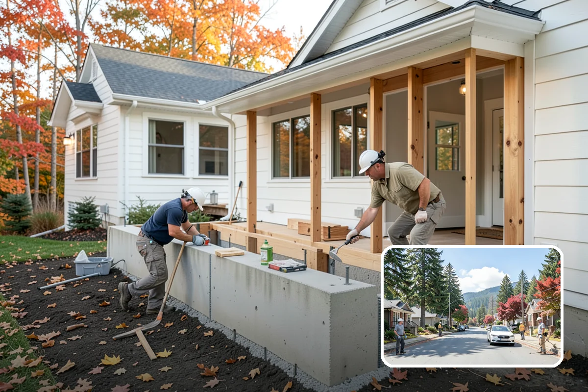 Window Well Installation in Hunts Point, King County, WA - Retains soil and prevents collapse around windows